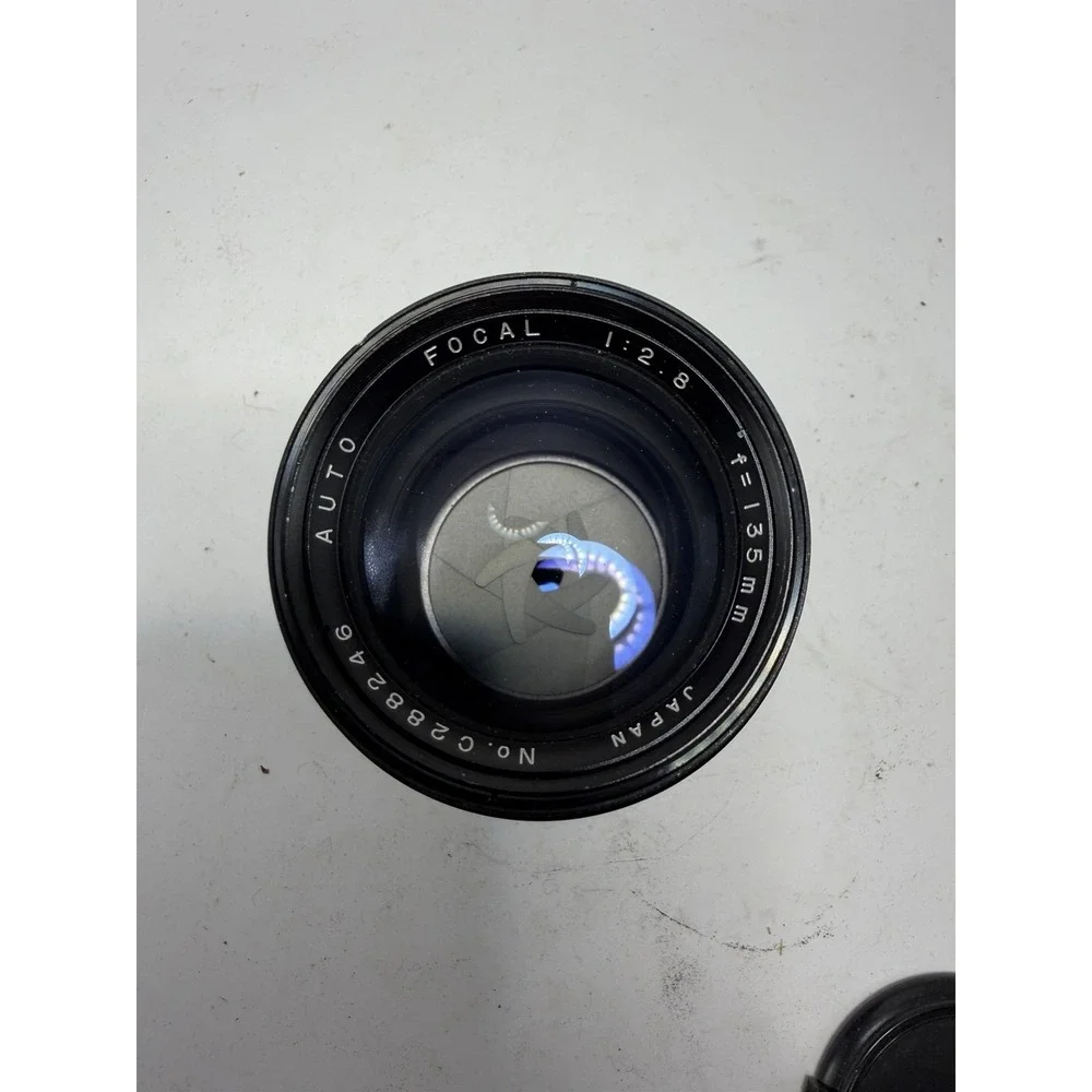 Cimko 135mm f/2.8 Auto Focal‎ MC Lens Minolta SR Mount w/ Case Japan